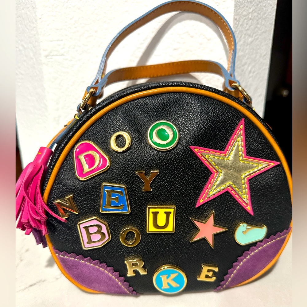 Pristine Vintage Authentic Downey and Bourke mini bag with authenticity